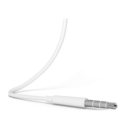 HP DHE-7000 Wired Gaming Earphone with Microphone – Lightweight In-Ear Headset, 3.5mm Universal Jack, White