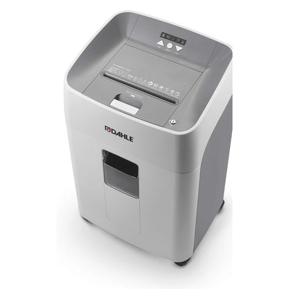 Dahle ShredMATIC 300 Auto Feed Paper Shredder | 300-Sheet Auto Feed | P-4 Cross Cut | Oil-Free | 40L Bin | Model 35314-16595