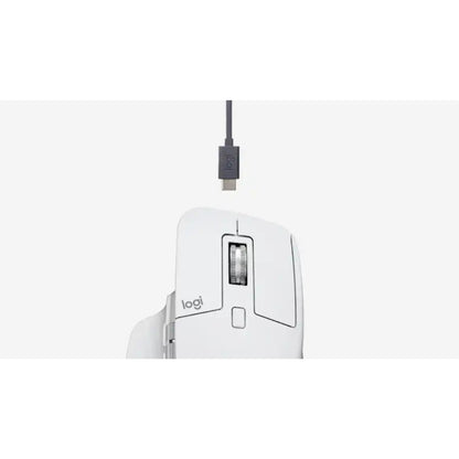 Logitech MX Master 3S Wireless Performance Mouse, With Ultra Fast Scrolling, 7 Buttons, 8000 DPI Resolution, Quiet Clicks, USB-C, Bluetooth, 10m Operating Distance, - Black