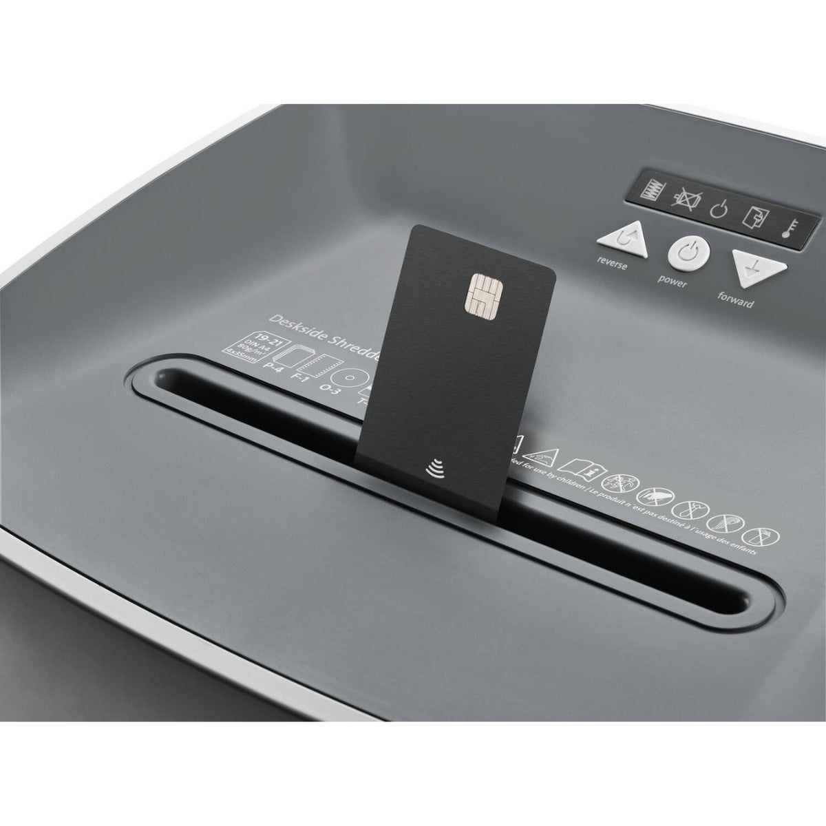 Dahle 404P Deskside Document Shredder – P-4 Security, 4 x 35mm Particle Cut, High-Capacity Quiet Office Shredding