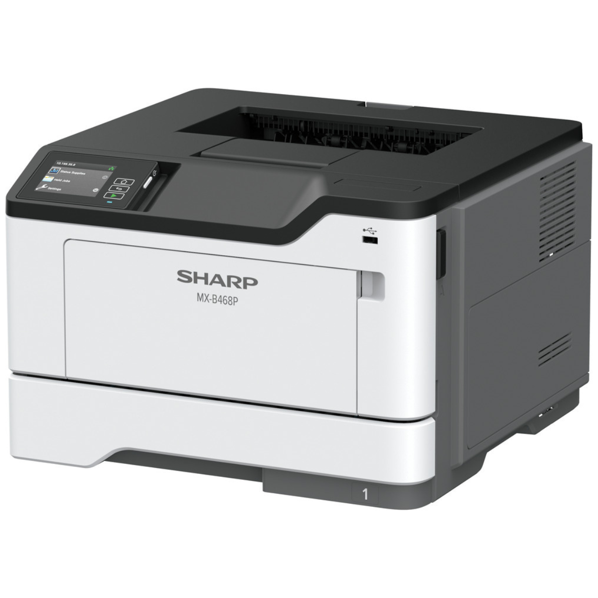 Sharp MX-B468P A4 Monochrome Printer – 44ppm, 1200 x 1200 dpi, Automatic Duplex, Expandable Paper Capacity