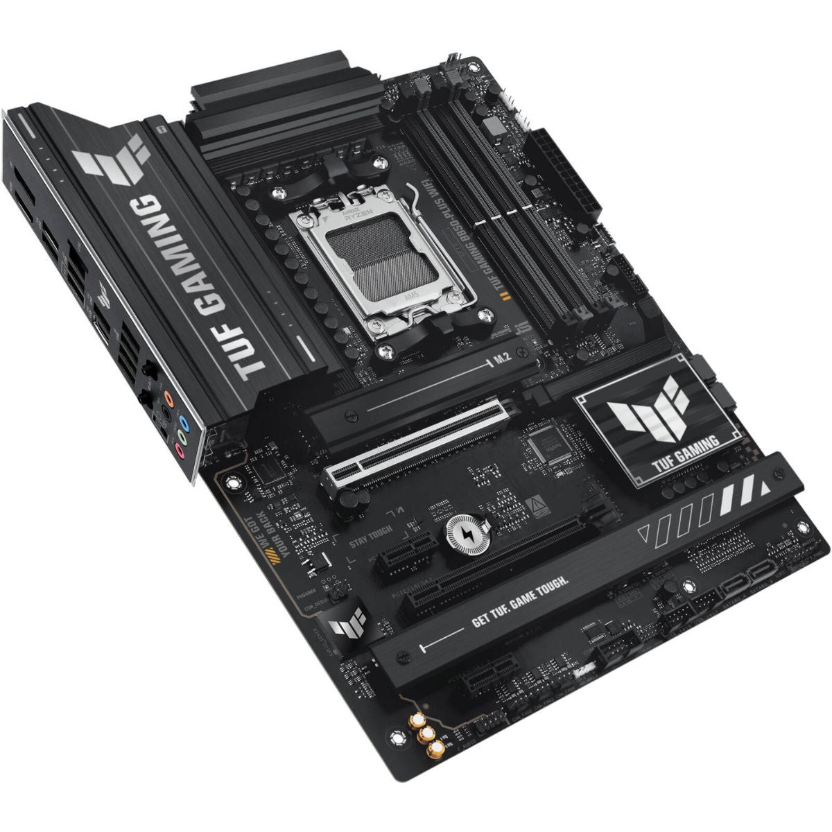 Asus TUF GAMING B850-Plus Wi-Fi AM5 ATX Motherboard, AMD B850 Chipset, 4x DIMM DDR5 Slots, Up to 192GB Max Memory, 1 x PCIe 5.0 x16 SafeSlot, 3 x M.2 Slots, WiFi & BT Connectivity | 90MB1J30-M0EAY0