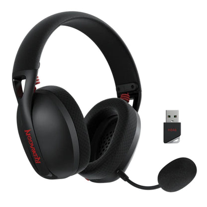 Redragon H848 IRE Pro Headphones, Tri-Mode Connection, 40mm Driver Size, 7.1 Virtual Surround, Detachable Microphone, 2.4G/BT/Wired Connectivity | H848