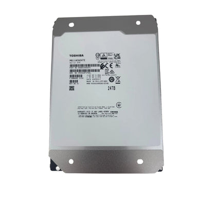 Toshiba MG11ACA24TE 24TB Enterprise HDD – 3.5" SATA 6Gb/s, 7200RPM, 1GB Cache, Helium-Sealed, Internal Hard Drive