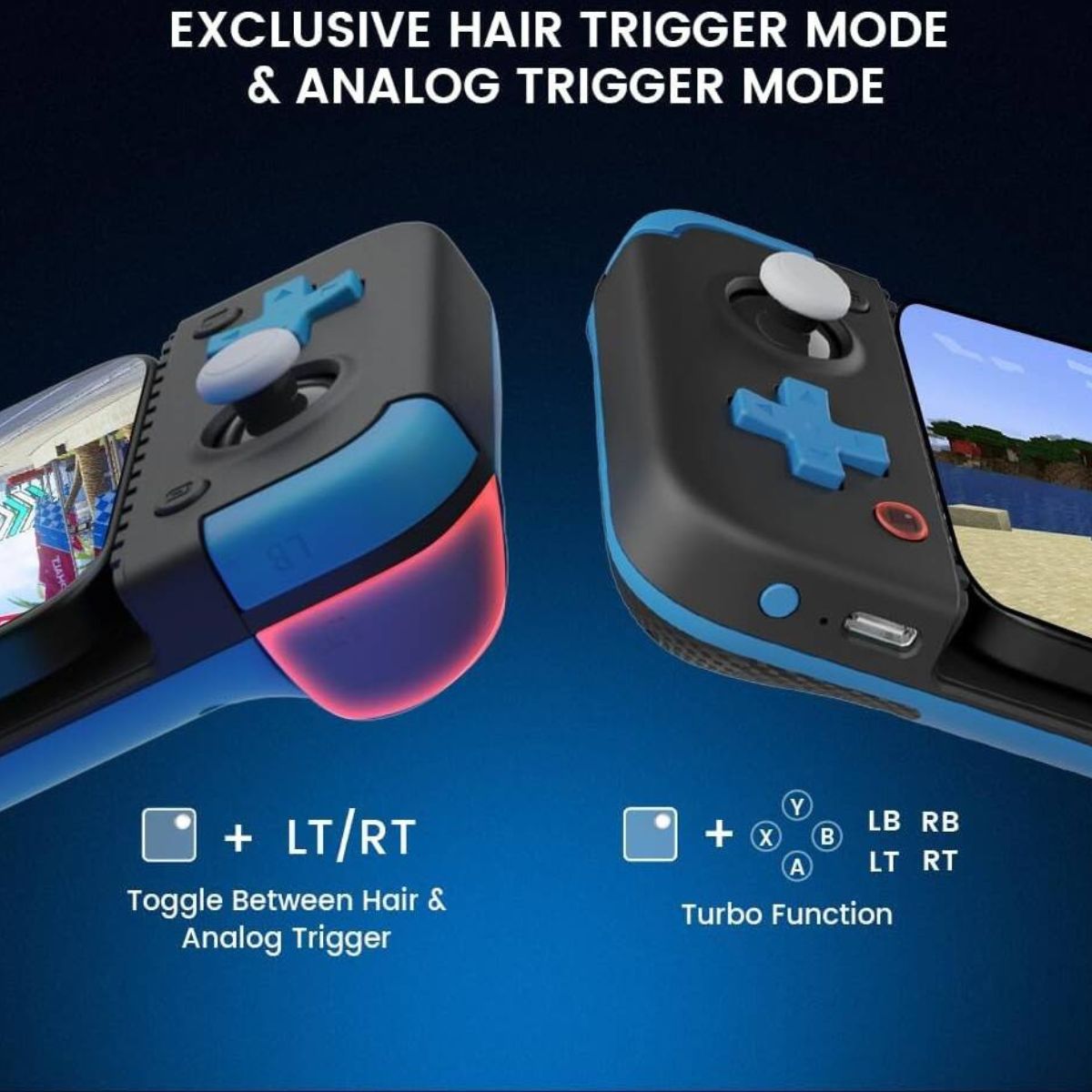 GameSir X2s Bluetooth Mobile Gaming Controller for iOS, Android & PC, Hall Effect Joystick, Bluetooth 5.3 | X2s-Bluetooth