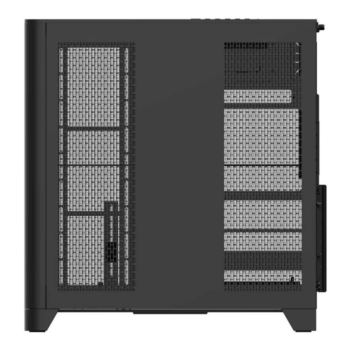 Thermaltake View 390 Air Mid Tower Case | ATX Gaming Chassis | Curved Tempered Glass | Up to 360mm Radiator | 11 × 120mm Fan Support | GPU Support Bracket | Black | CA-11F-00M1WN-00