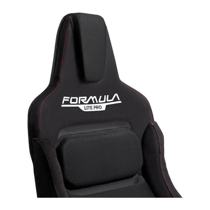 Next Level Racing Formula Lite Pro Cockpit, Direct Drive Wheels up to 10 NM, Adjustable Seat and High-quality Materials, Max User Weight Up to 1230 Kg, Attached on Roller Wheels, Black | NLR-S038