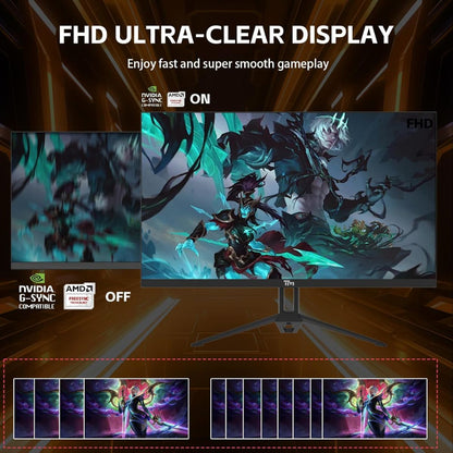 Twisted Minds ECO SERIES 27" Gaming Monitor – FHD IPS, 120Hz, 1ms, HDMI 2.1 &  DP 1.4 | TM27FHD120IPS