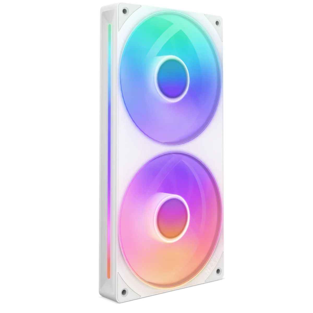 NZXT F240 RGB Core 240mm RGB Fan Unit – Single-Frame Design, 2x 120mm FDB Fans, 2400 RPM, 75.12 CFM