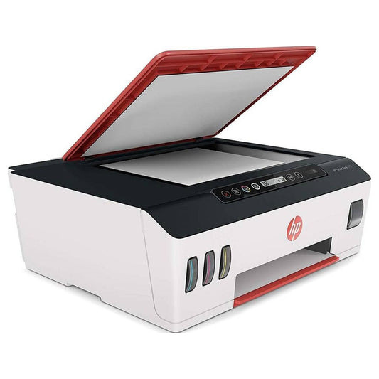 Smart Tank 519 Wireless, Print, Scan, Copy, All In One Printer, Print up to 18000 black or 8000 color pages - Red/White [3YW73A] White/Black/Red