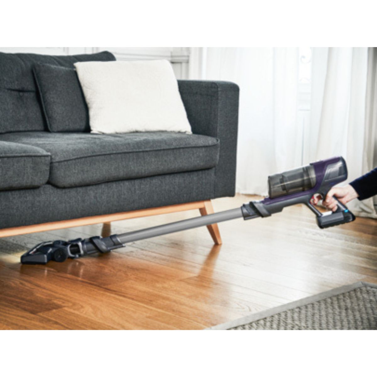 Tefal X-Pert 6.6 TY6837 Cordless Handstick Vacuum – 100W, 0.55L, Lightweight Cleaning Solution