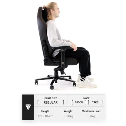 Secretlab TITAN Evo Jinx Regular Gaming Chair | NEO Hybrid Leatherette | 4D Armrests | 165° Recline | M-E24PU-JINXX