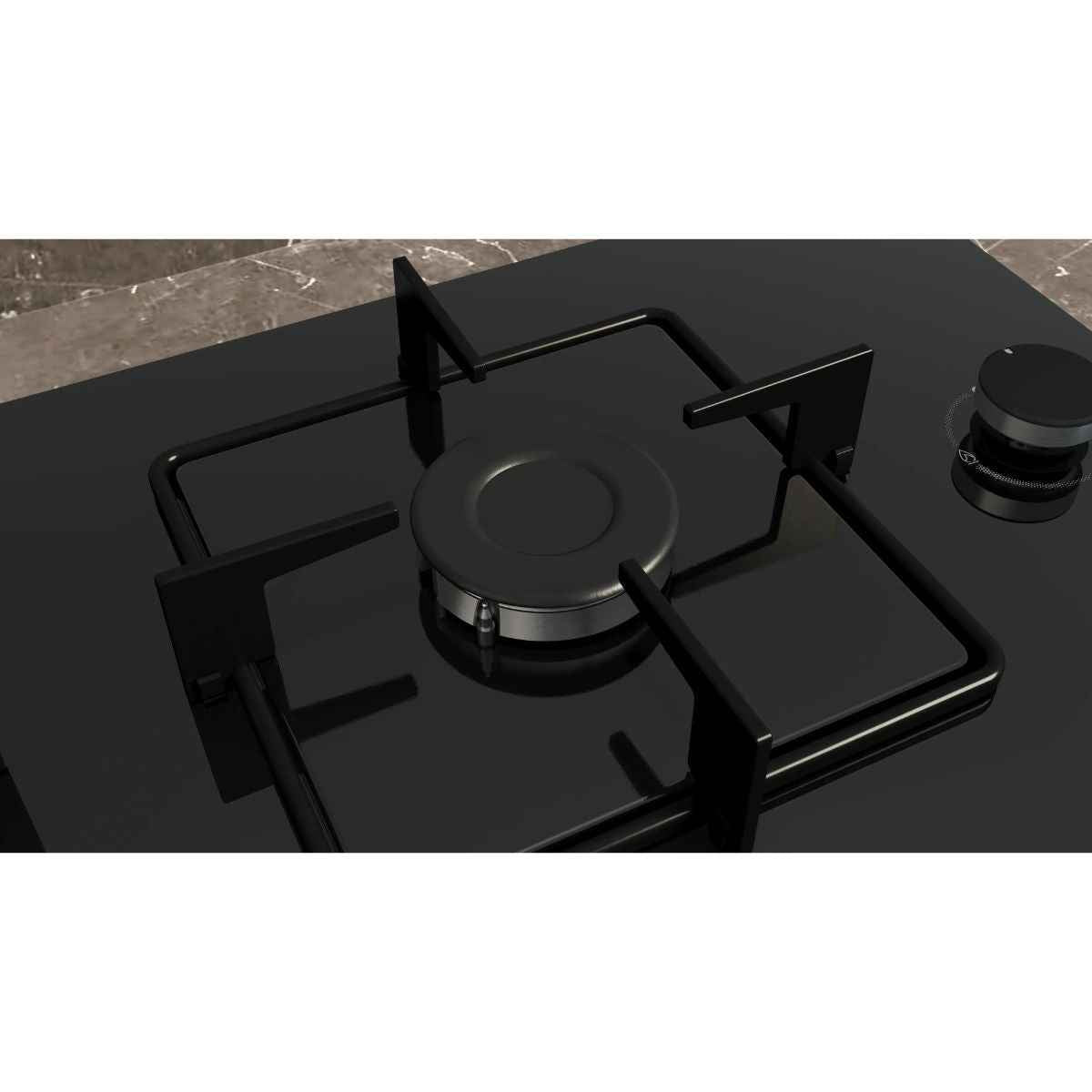 Siemens iQ300 60 cm Gas Hob with 4 Powerful Burners, German Engineering Hob, Espresso Cross Support, and Premium Steel Pan Supports, Model EO6C6PP30M