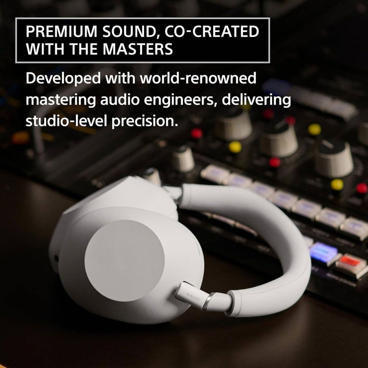 Sony WH-1000XM6 Wireless Noise Cancelling Headphones | 30mm Driver | DSEE Extreme | Ambient Sound Mode | Black