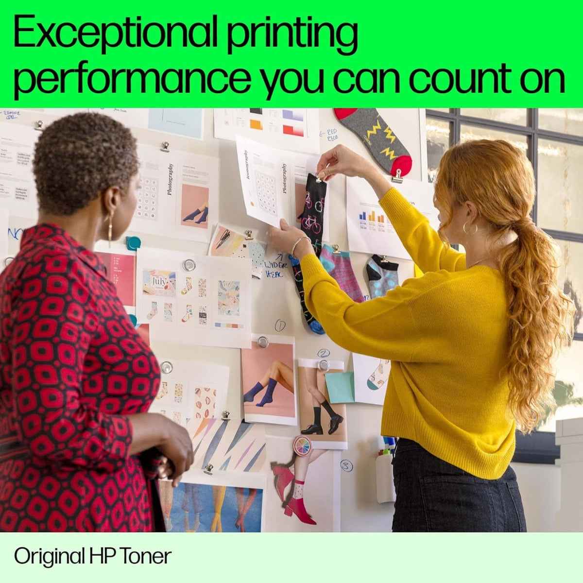 HP 415A Black Original LaserJet Toner Cartridge (W2030A) — Black, Approx. 2,400 Pages