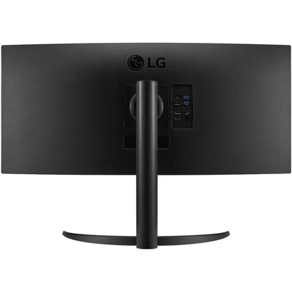 LG 34WR55QK 34" UltraWide Curved Monitor, WQHD (3440x1440), 100Hz, VA Panel, HDR10, USB-C 65W, 21:9 Display, Black