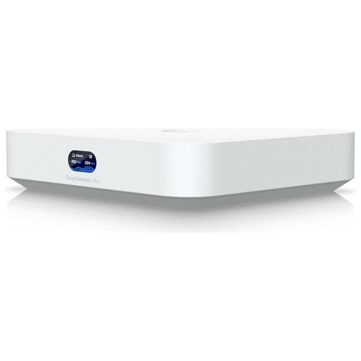 Ubiquiti Networks Cloud Gateway Ultra with 30+ UniFi Device / 300+ Client Support, 1 Gbps Routing with IDS/IPS, 0.96" LCM Status Display, Multi-WAN Load Balancing, USB-C Powered, White | UCG-Ultra