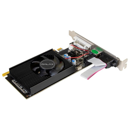 GALAX GeForce GT 730 Graphics Card, 4GB DDR3 128-bit Memory, 700 MHz Base Clock, 667MHz Memory Clock, 384 CUDA Cores, PCI-E 2.0 x8, DVI-I x1,HDMI x1,VGA x1 | 73GQF8HX00HD