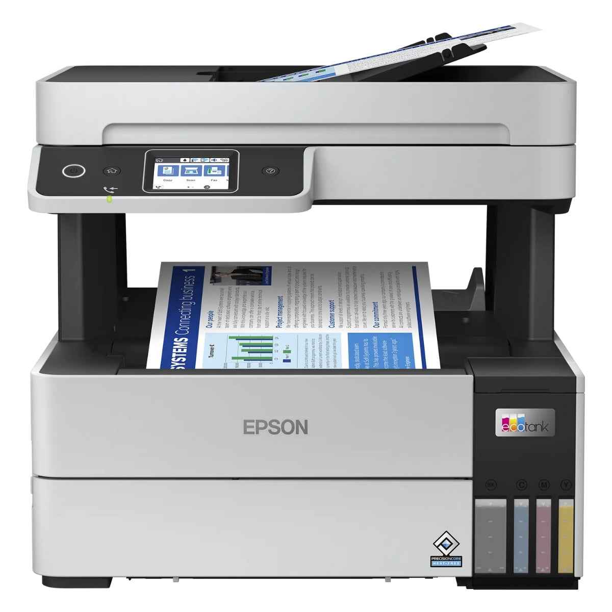 Epson Ecotank L6490 Print/Scan/Copy/Fax Wi-Fi Business Printer — A4 Multifunction Ink-Tank (Print • Scan • Copy • Fax), WiFi + Duplex