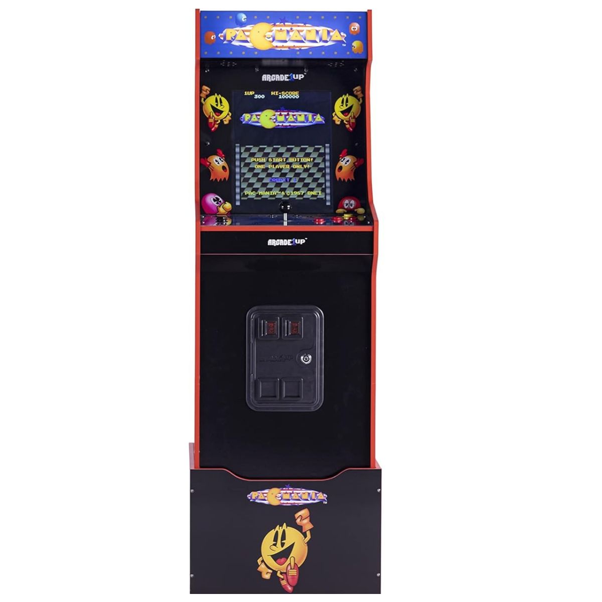 Arcade1Up PAC-Man Deluxe Arcade Machine – 5ft Tall, 14 Classic Games, Home Arcade Experience