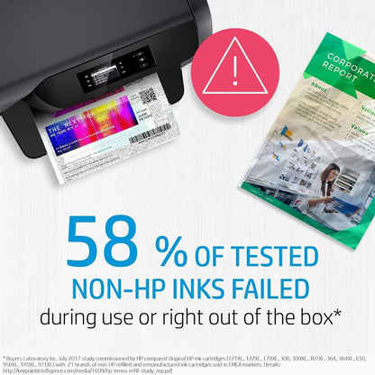 HP 305 Original Ink Cartridge – Black & Tri-Color, HP Thermal Inkjet Technology