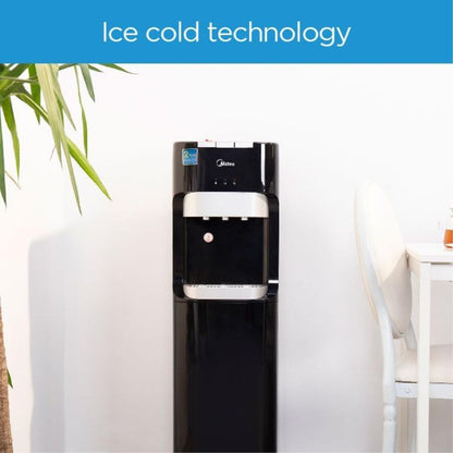 Midea YL1633S Water Dispenser – Bottom Loading, Hot/Cold/Ambient, Ice Cold Technology