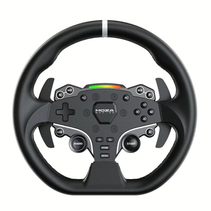 MOZA R3 Licensed Steering Wheel and Pedals Bundle, for Xbox PC 3.9Nm Direct Drive WheelBase, 11" Racing Wheel, Pedals and Desk Clamp All in One Gmaing Racing Simulator | RS053-R3