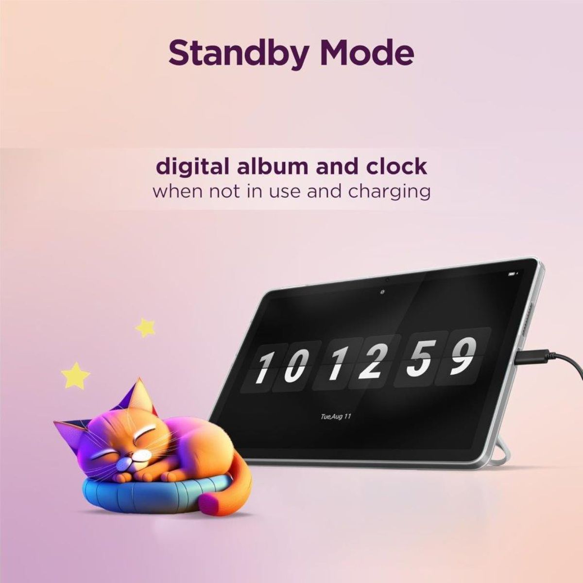 Lenovo Tab TB311FU Tablet | 10.1" HD Display | 4GB RAM | 128GB Storage | WiFi &amp; Bluetooth | Passive Pen &amp; Bumper Case Included | Grey