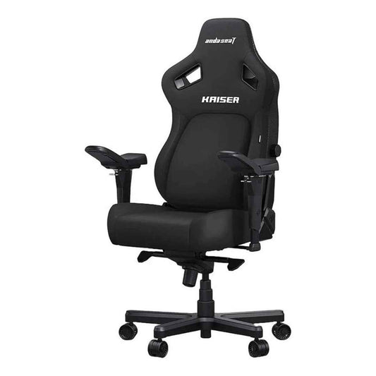 AndaSeat Kaiser 4 Series XL – Premium Gaming Chair (Linen Fabric, Carbon Black)