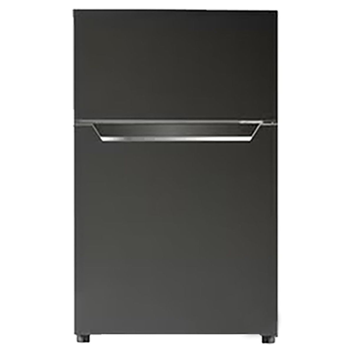 Bompani BR100SS Refrigerator – 100L Top Mount Double Door, Smart Sensor, Black