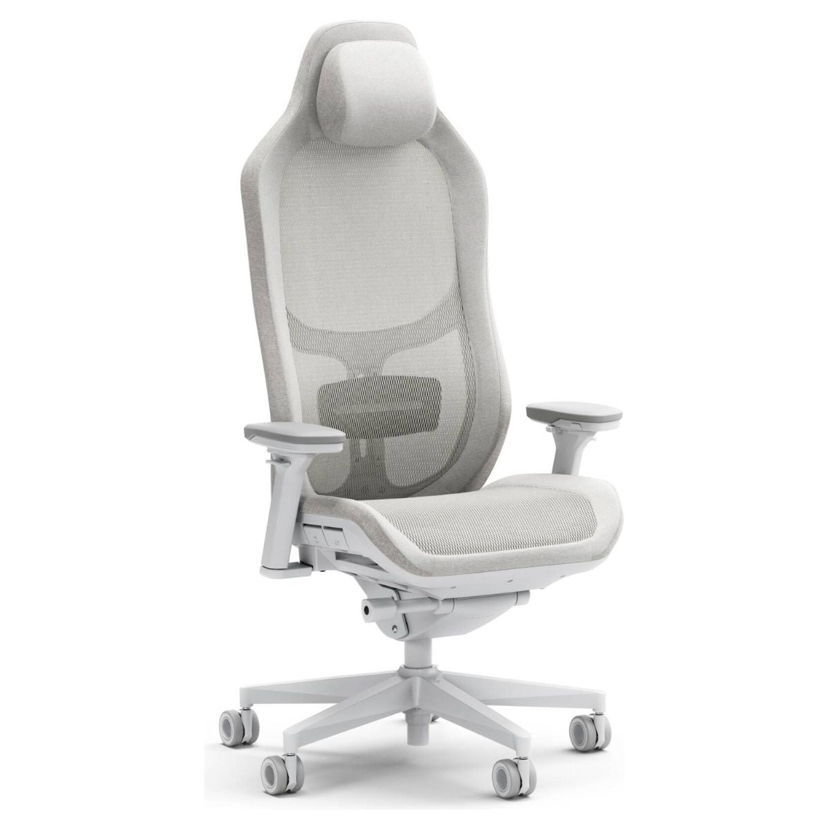 Fractal Design Ergonomic Mesh Design Refine Gaming Chair - Synchro-Tilt Mechanism, Adjustable Lumbar Support (Mesh Light)