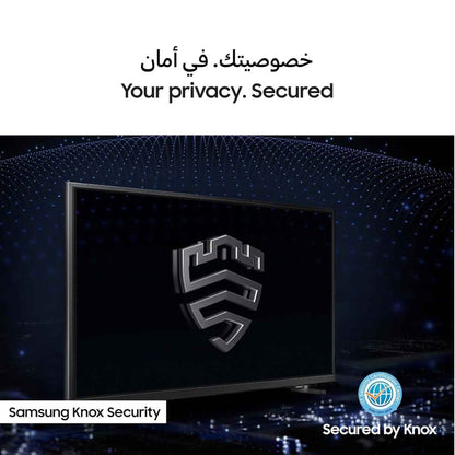 Samsung 55-Inch Crystal UHD Smart TV – 4K UHD, Crystal Processor 4K, MetalStream Design, Samsung Knox Security, Smart TV | UA55U8000FUXZN (2025 UAE Version)
