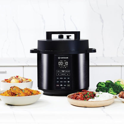 Nutricook Smart Pot 2, 8 Liters, 9 In 1 Electric Pressure Cooker, Slow Cooker, Rice Cooker, Steamer, Sauté Pot, Yogurt Maker & More