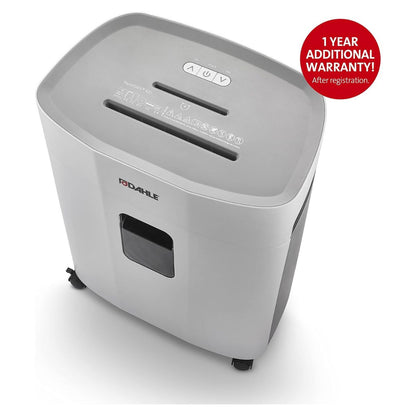Dahle PaperSAFE 420 Paper Shredder | 15-Sheet Cross-Cut | Oil-Free | Jam Protection | Home & Office | Grey | DHL 23420-16633