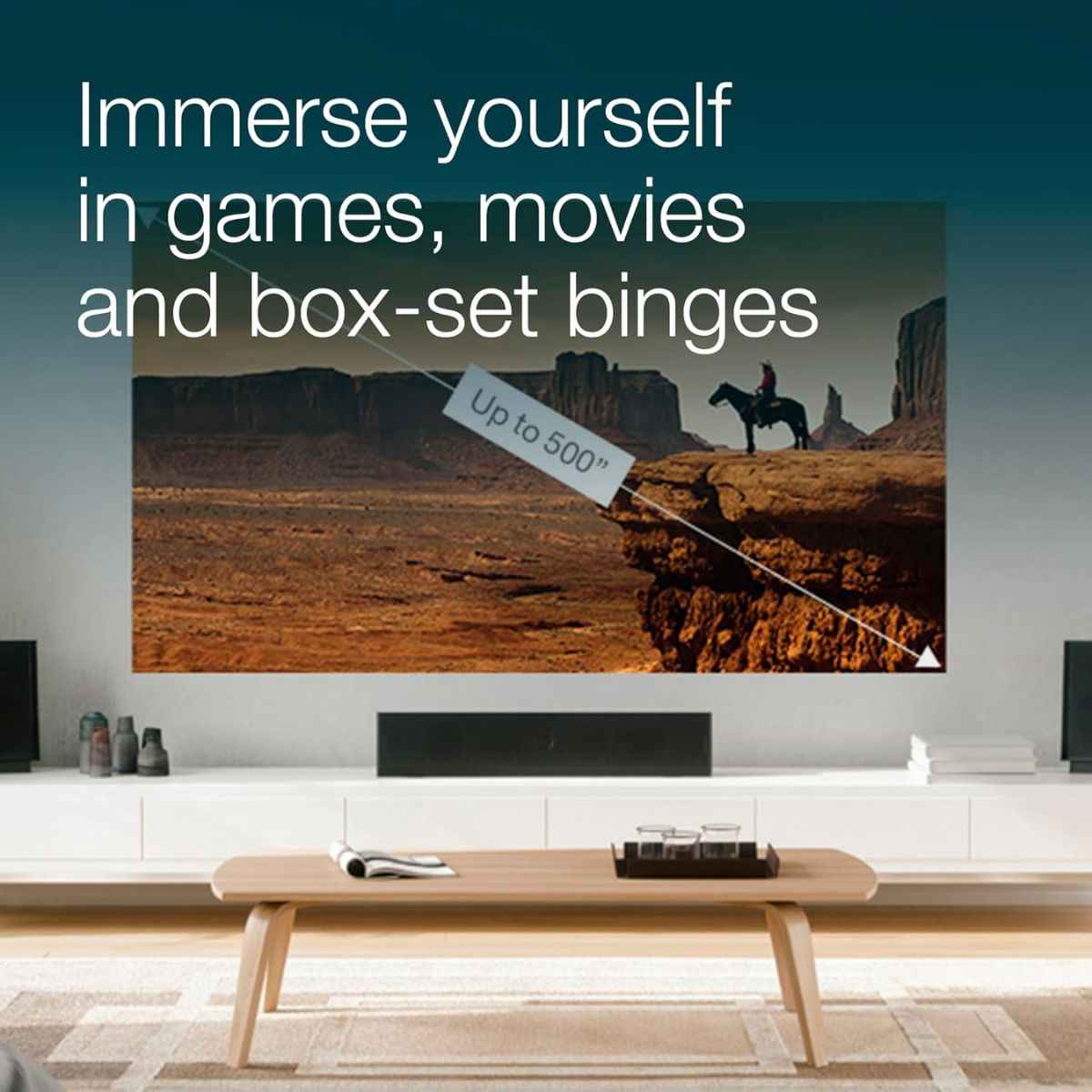 Epson EH-TW7100 3LCD 4K PRO-UHD Home Cinema & Gaming Projector – 3000 Lumens, BT Connect, Up to 500″ Display