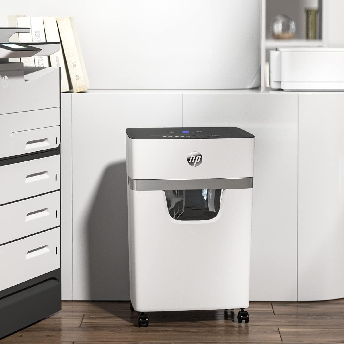 HP OneShred 10MC 2804 – Micro-Cut Paper Shredder (10-Sheet / P-5 Security)
