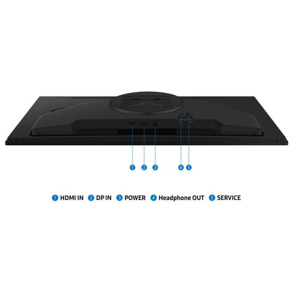 Samsung Odyssey G5 G50F Gaming Monitor, 27" IPS Display, QHD Resolution, 180Hz Refresh Rate, 1ms (GtG) Response Time, AMD FreeSync & G-Sync Compatible, 16.7m Color Support