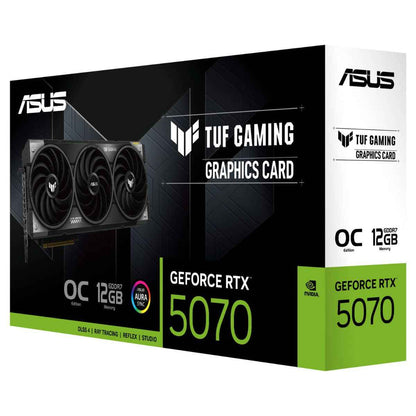 ASUS TUF Gaming GeForce RTX 5070 OC Edition Graphics Card – 12GB GDDR7, PCIe 5.0, High-Performance Gaming GPU