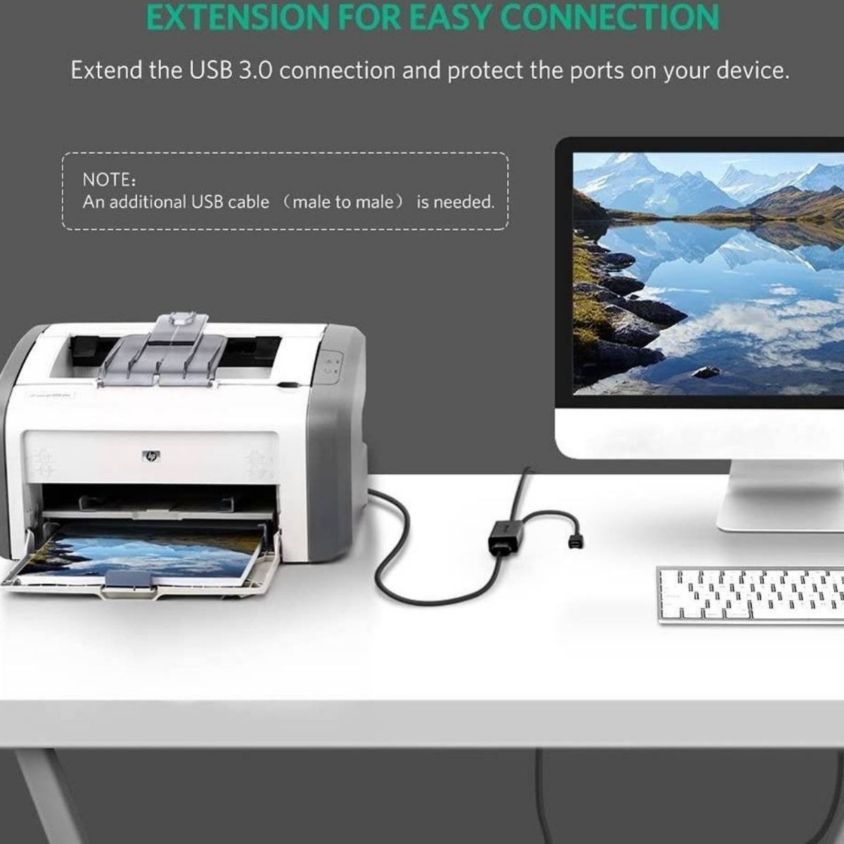 UGREEN USB 3.0 Extension Cable | Active Repeater with Signal Amplifier | 5M & 10M | 20826 / 20827