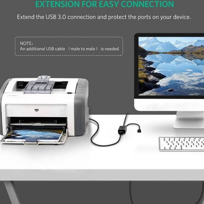UGREEN USB 3.0 Extension Cable | Active Repeater with Signal Amplifier | 5M & 10M | 20826 / 20827