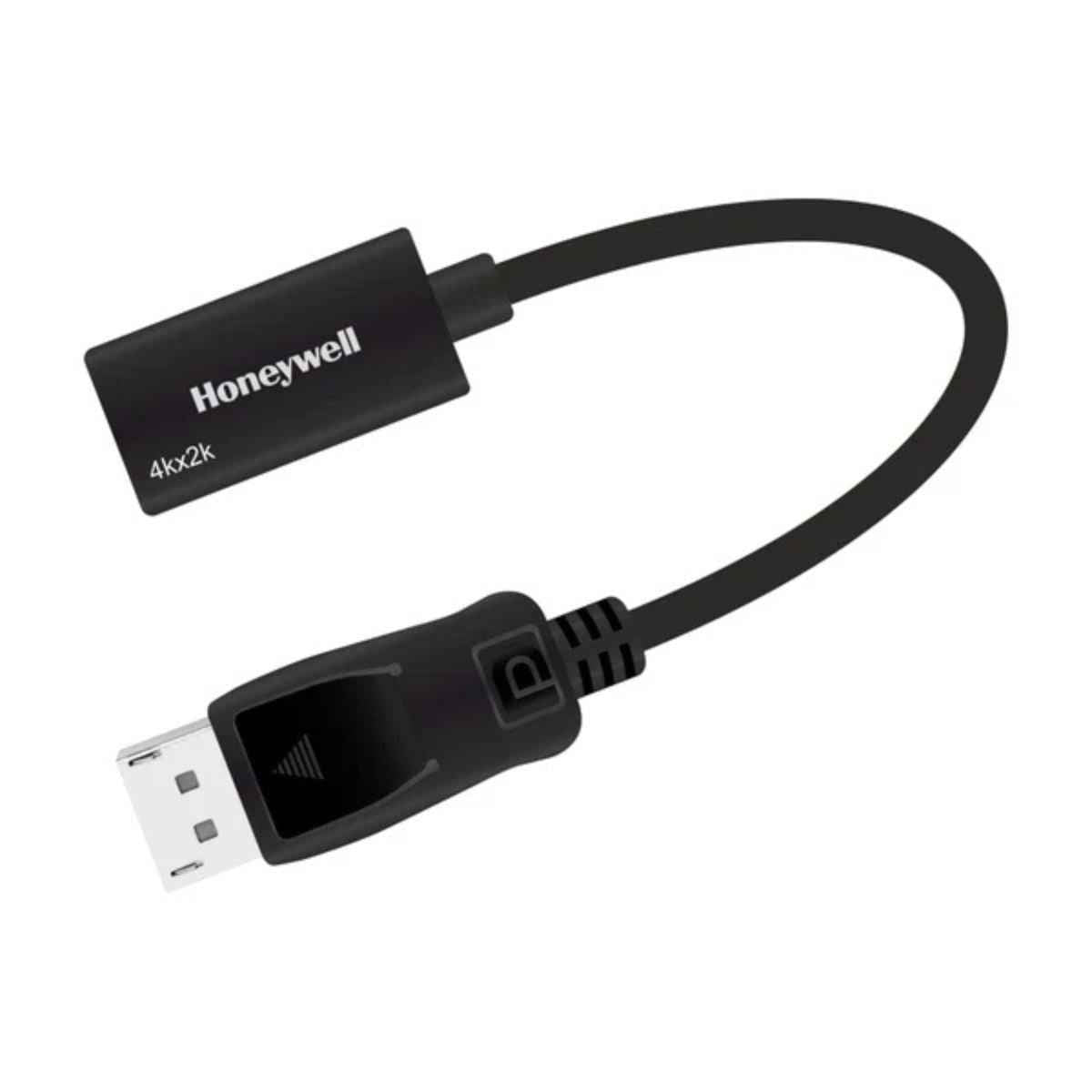 Honeywell Display Port to HDMI Adapter, 4K 3D Resolution with Surround Sound Audio Support, Male-Female Adapter, Compatible with LED Displays, Laptop, Gaming Console