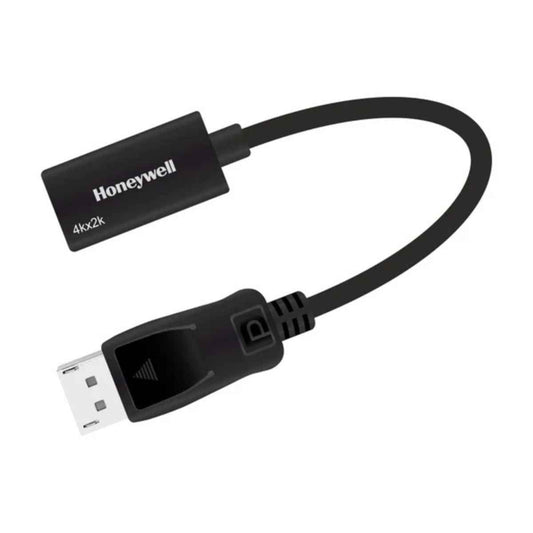 Honeywell Display Port to HDMI Adapter, 4K 3D Resolution with Surround Sound Audio Support, Male-Female Adapter, Compatible with LED Displays, Laptop, Gaming Console
