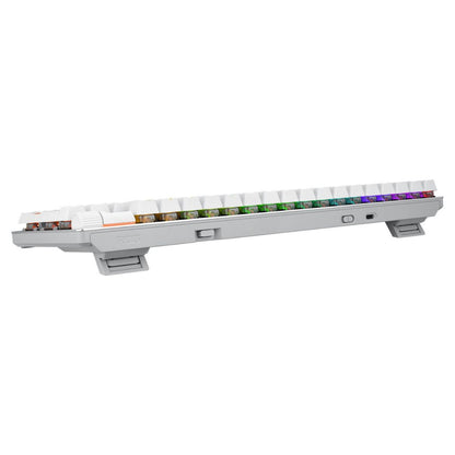 Asus ROG Strix Scope II 96 RX Wireless Mechanical Keyboard, RX Optical Switch, Sound-Dampening Foam, ABS Keycaps, Tri-Mode Connectivity, English - Arabic Layout, White | 90MP03S2-BKCA10