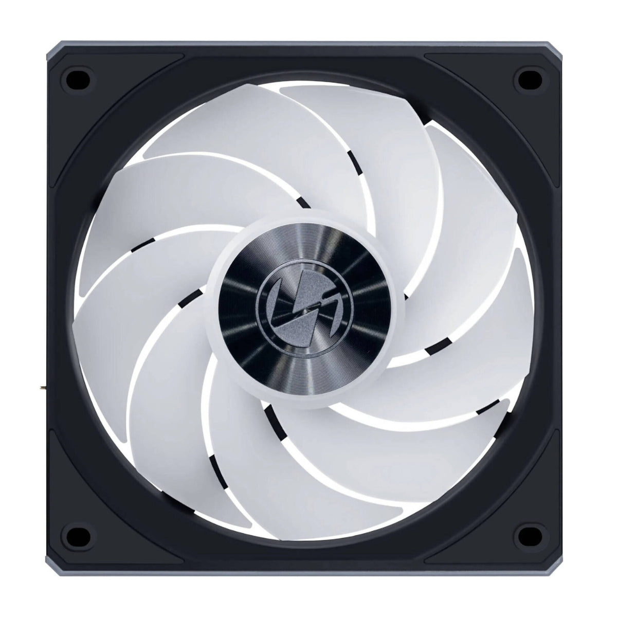 Lian-Li UNI FAN CL Wireless Reverse Case Fan – 120mm, 2100 RPM, 72.73 CFM Airflow, FDB Bearing, Pack of 3, Black | 12RCL1W3B