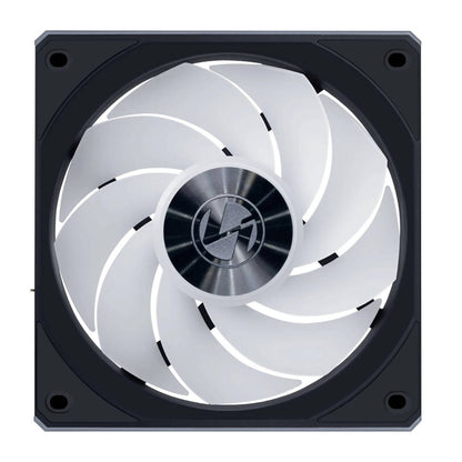 Lian-Li UNI FAN CL Wireless Reverse Case Fan – 120mm, 2100 RPM, 72.73 CFM Airflow, FDB Bearing, Pack of 3, Black | 12RCL1W3B