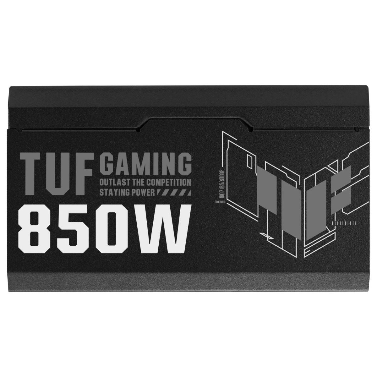 Asus TUF Gaming 850W 80Plus Gold Fully Modular Power Supply, ATX 3.0 Compatible 80+ Gold Certified, Military-grade, Dual Ball Bearing, Axial-tech Fan, PCB Coating, Black