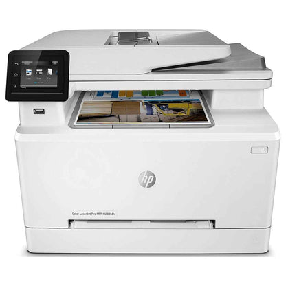 HP M283fdn Color LaserJet Pro MFP, Print speed up to 22 ppm (black & color), Up to 600 x 600 dpi, Up to 50 sheets feeder capacity, Print, copy, scan, fax | 7KW74A