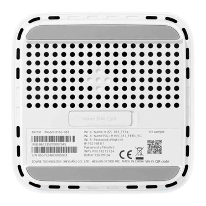 Brovi 5G CPE 6 H165 – 5G-A SIM Router, Wi-Fi 7 BE3600, 11.7Gbps, 2.5G LAN/WAN