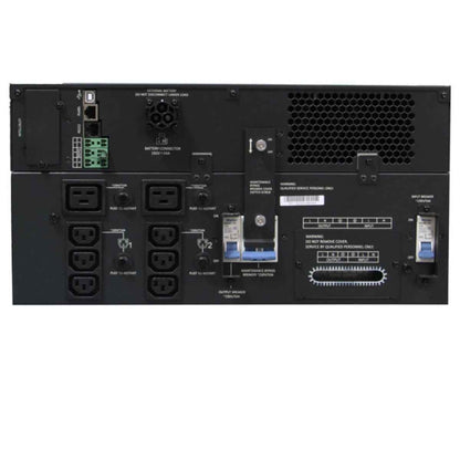 Vertiv Liebert GXT5-6000IRT5UXLE UPS, 6000 VA / 6000W Capacity, Graphic LCD, On-line (VFI) Mode, Integrated Batteries, 50 or 60Hz Frequency, Energy Star 2.0 Certified, 5U Rack, Black | 6000IRT5UXLE