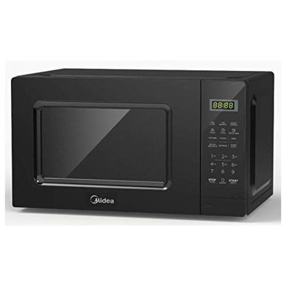 Midea Solo Microwave 20L Digital – EM721BK, 700W, LED Display, Black